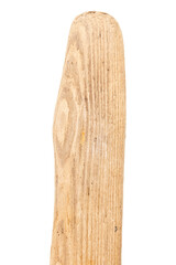 Part of driftwood isolated on white