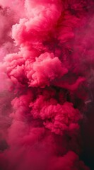 Obraz premium Abstract Pink clouds, Smoke background