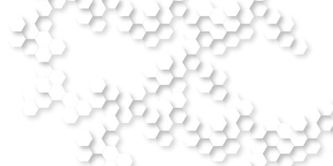 Abstract background with lines technology. Modern simple style hexagonal graphic concept. Background with hexagons. Abstract honeycomb background.