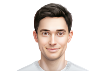 
Handsome South Asian man, long face, big eyes, prominent nose, brown skin, dark skin,