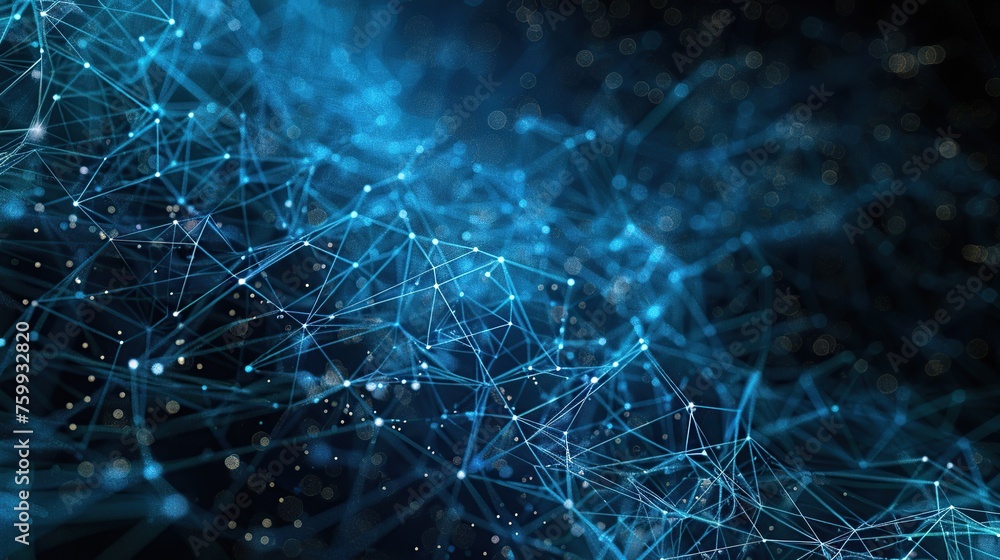 Aufkleber a graphical representation of the universe as a quantum mesh, symbolizing the intricacies of space-t