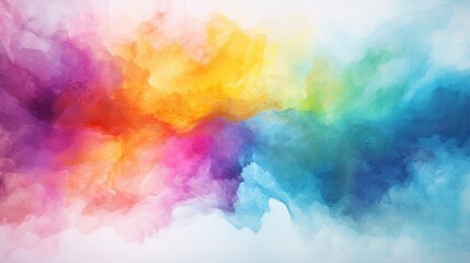 abstract watercolor background. Background. Mixed colored, multicolored ink on a white background.