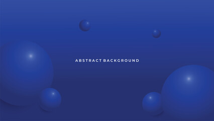 Gradient smooth blue background