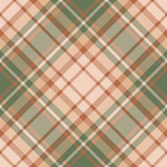 Plaid pattern vector. Check fabric texture. Seamless textile design for clothes, paper print.