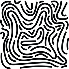 Abstract lines background curvy lines pattern