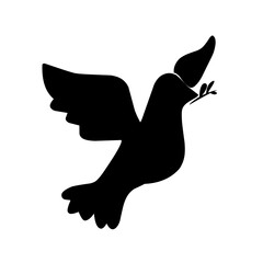 dove of peace silhouette