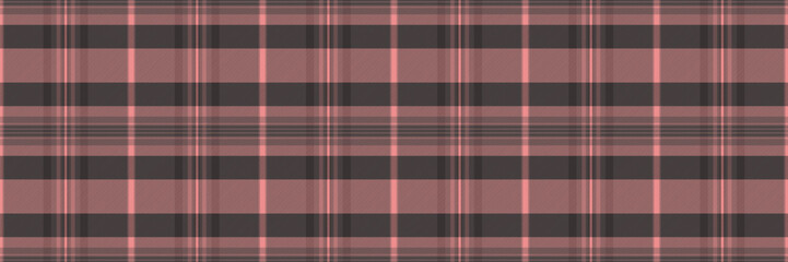 Table cloth seamless textile plaid, 20s pattern texture tartan. Detailed vector fabric check background in pastel and red colors.