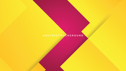 pink and yellow modern wave shape background