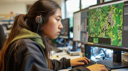 Students Utilizing AI to Analyze Real-Time Biodiversity Data in a Local Ecosystem