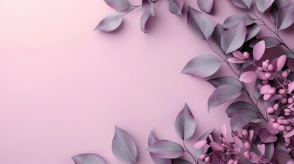 Tranquil lavender background with subtle purple tones for text or design elements