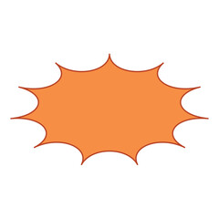 Explosion Shape Vector