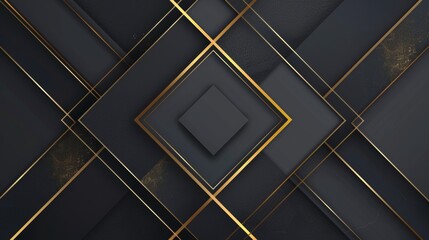 Luxury gold and black exclusive premium vip card for club members only, vip pass casino cadr. A black square with rounded corners, the background is a white and black gradient, gold lines