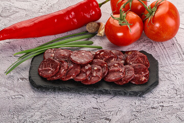 Wild Bear meat homemade sausages