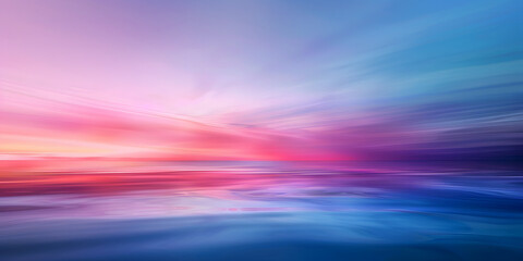 High-definition image of a tranquil, blurred gradient, resembling a dreamscape with vibrant yet soothing colors  - obrazy, fototapety, plakaty