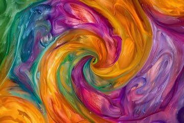 Fototapeta premium An abstract wallpaper background featuring swirls of colours