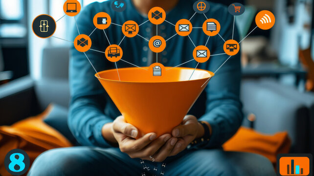 Optimized lead funnel.generative ai