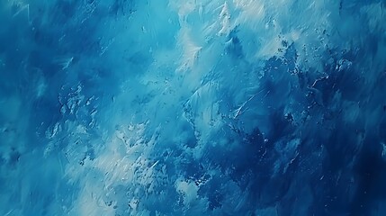 Abstract blue paint wallpaper. Detailed stroke of paint. - obrazy, fototapety, plakaty