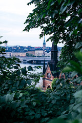 View of Stockholm from Mariaberget, Södermalm, Stockholm, Sweden
