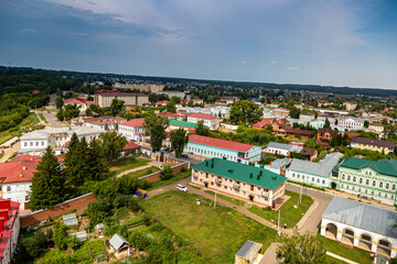 Yelabuga city from a bird's eye view