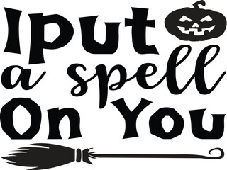 Halloween Vector illustration, Happy Halloween t-shirt design