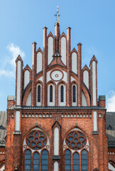 Saint Florian cathedral in Warsaw - obrazy, fototapety, plakaty
