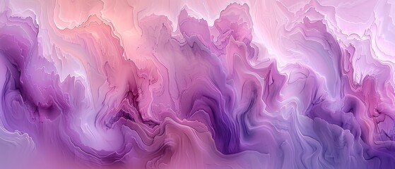  a close up of a painting with a purple and pink design on the bottom of the image and bottom of the image. - Powered by Adobe