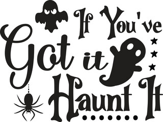 Halloween Vector illustration, Halloween t-shirt design