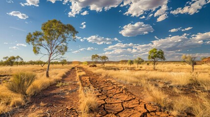 Dry land, global warming