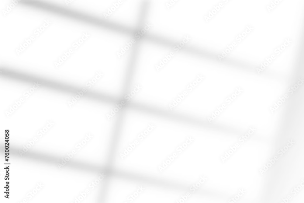 Poster shadow blinds. sun light from window. overlay effect. shade jalousie transparent. isolated backgroun