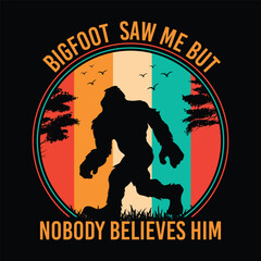bigfoot saw me but nobody believes him