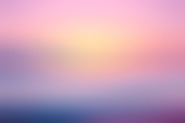 Spring abstract gradient background. A new day awakens: Witness the breathtaking colors of a soft pink and yellow spring dawn - obrazy, fototapety, plakaty