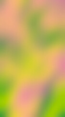Spring abstract gradient background. Spring's Embrace: Yellow-Green and Pink Blossoms
