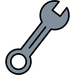wrench, Spanner, tools, repair, option Icon