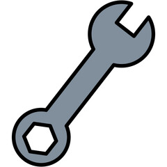 wrench, Spanner, tools, repair, option Icon