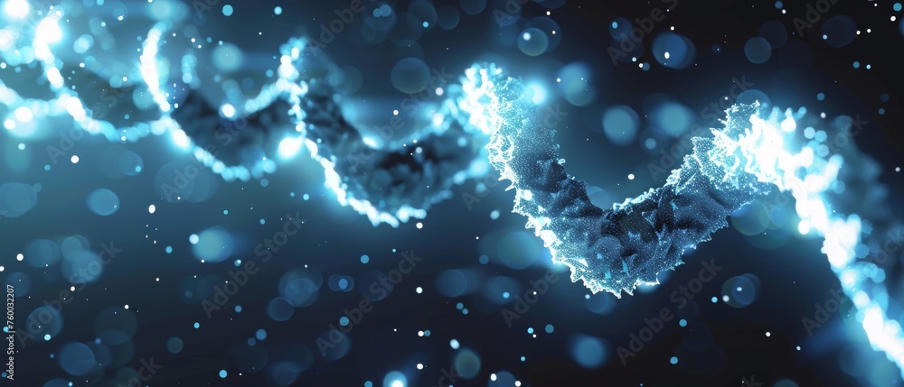 Aufkleber futuristic digital background with dark and blue tones. big data digital code, communicating and tra