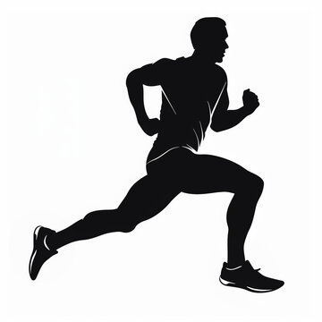 Running Man Silhouette