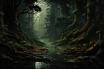 Dark Forest With Stream Generative AI