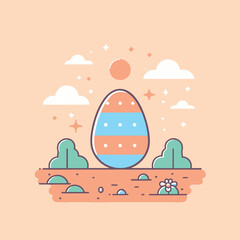 Easter EGG Vector Ilustration