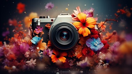 Colorful Summer Background. Summer Background Design.