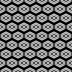 Seamless pattern. Geometrical background. Ethnic motif. Rhombuses, figures ornament. Geometric backdrop. Diamonds, curves, chevrons wallpaper. Digital paper, textile print, web design, abstract