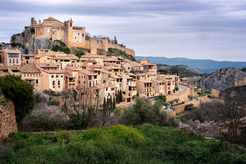 Fototapeta na wymiar An old Spanish village in the Pyrenees.