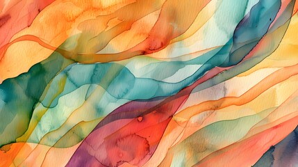 Abstract watercolor wallpaper. Colorful design.
