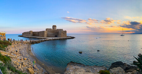 castle on the beach - Calabria, Le castella. Italy