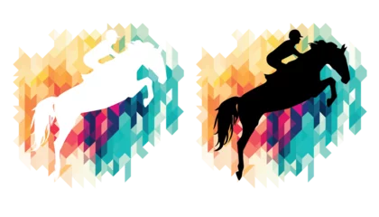 Draagtas colorful icons on a transparent background © Laughing Cat
