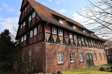 Blick auf Kloster L&uuml;ne in der Stadt L&uuml;neburg in Niedersachsen	