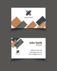 Unique elegant business card design