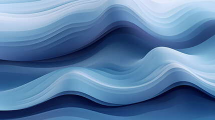 Fototapeta premium Abstract wave pattern, calm visual experience