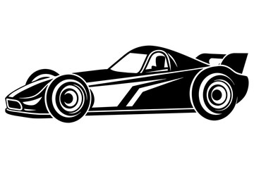 racing car vector illustration