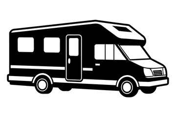 motorhome vector illustration