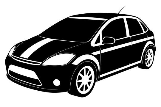 vector illustration of a car